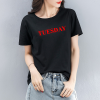 ao-thun-nu-35-cotton-mau-den-in-chu-tuesday-thu-3-cac-ngay-trong-tuan - ảnh nhỏ 5