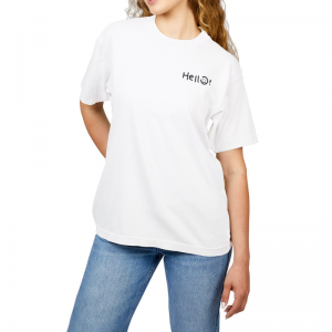 Áo Thun Nữ 100 Cotton In Logo Hello