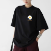 ao-thun-nu-100-cotton-mau-den-in-hoa-cuc-trang - ảnh nhỏ 6